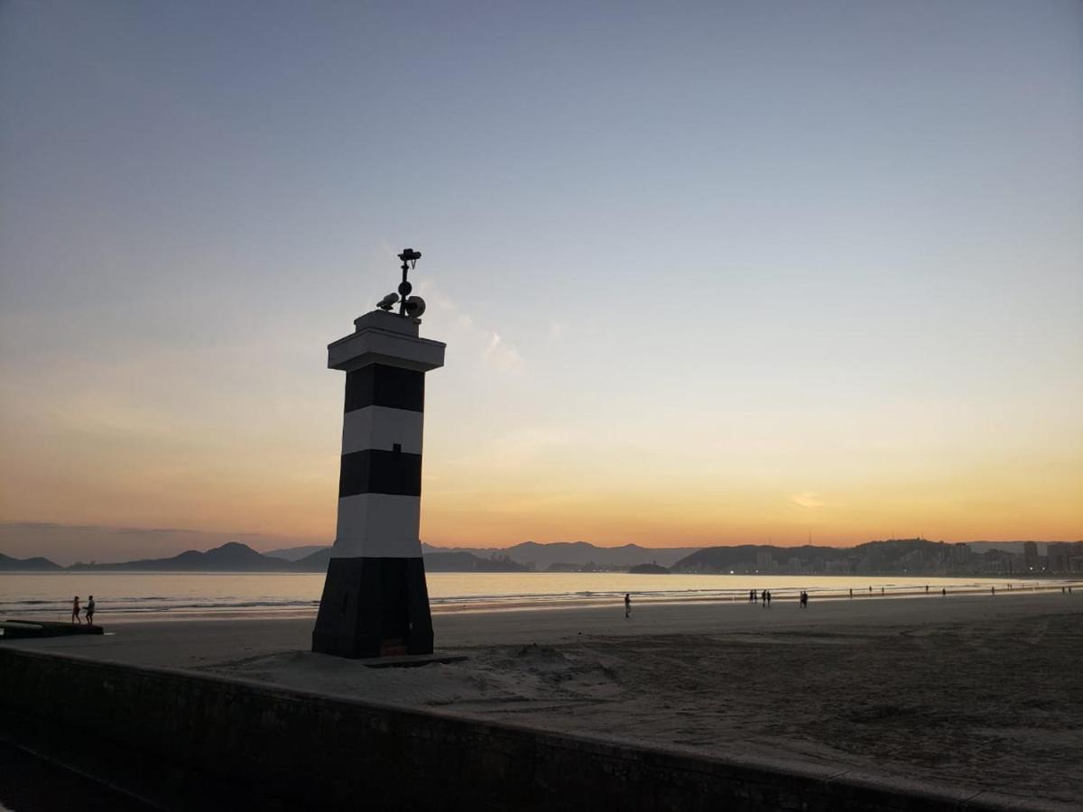 Apartamento Pes Na Areia Santos Kültér fotó
