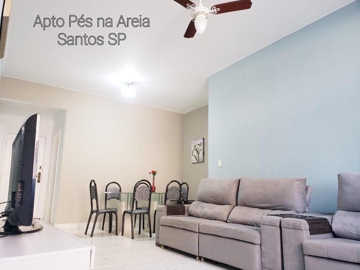 Apartamento Pes Na Areia Santos Kültér fotó