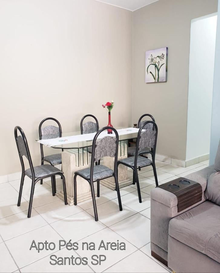 Apartamento Pes Na Areia Santos Kültér fotó