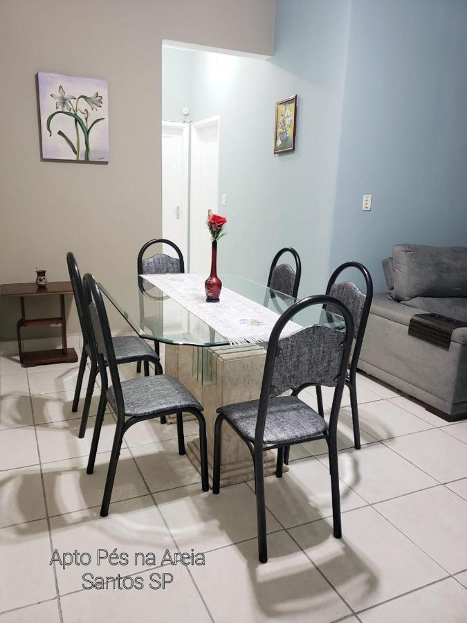 Apartamento Pes Na Areia Santos Kültér fotó